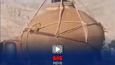 انتقال خمره هخامنشی تازه کشف شده به موزه تخت جمشید
