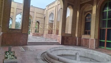 پیکر حجت‌الاسلام نیری در جوار یادمان شهدای هفتم تیر آرام گرفت