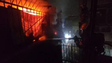 آتشسوزی بامدادی در بازار حضرتی تهران مهار شد آتشسوزی بامدادی در بازار حضرتی تهران مهار شد