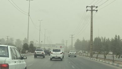 هوای خطرناک در اهواز؛ هجوم گرد و خاک به آسمان خورستان